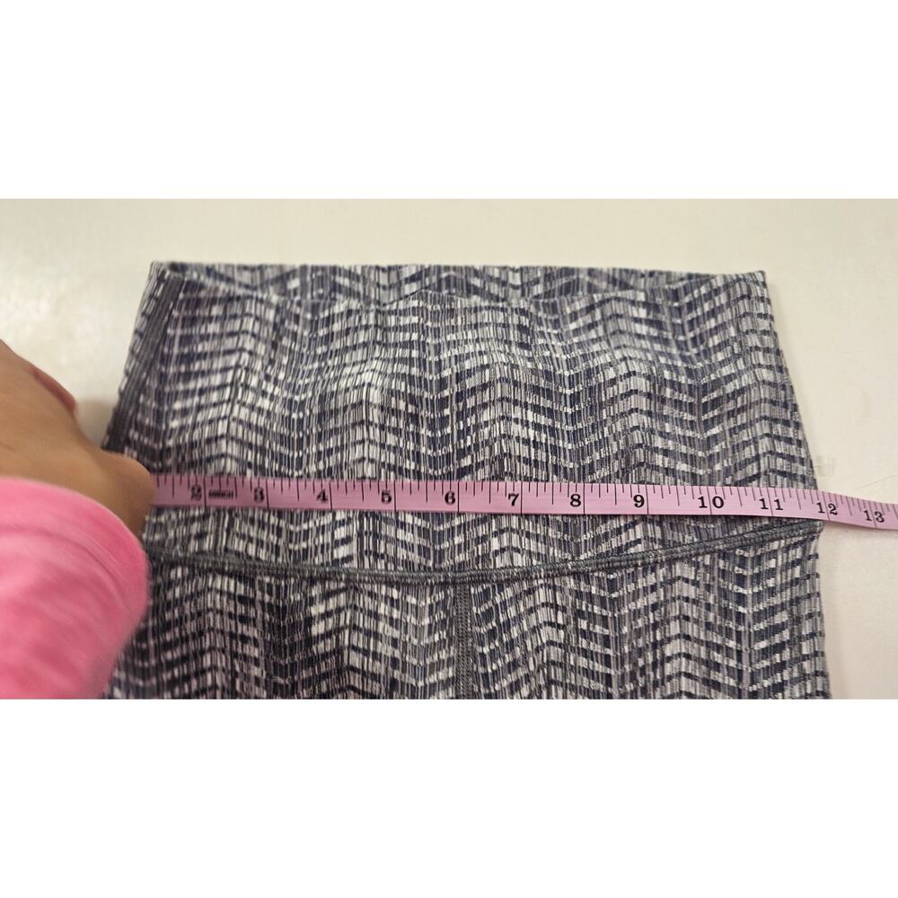 Lululemon sz 4 wunder under crop III grey marled 25" inseam stretch active y2k - Picture 8 of 8